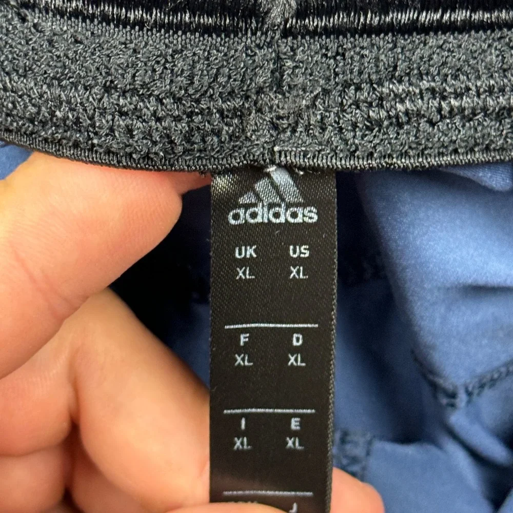 Adidas‎ Men XL Blue Graphic Training Shorts 9
